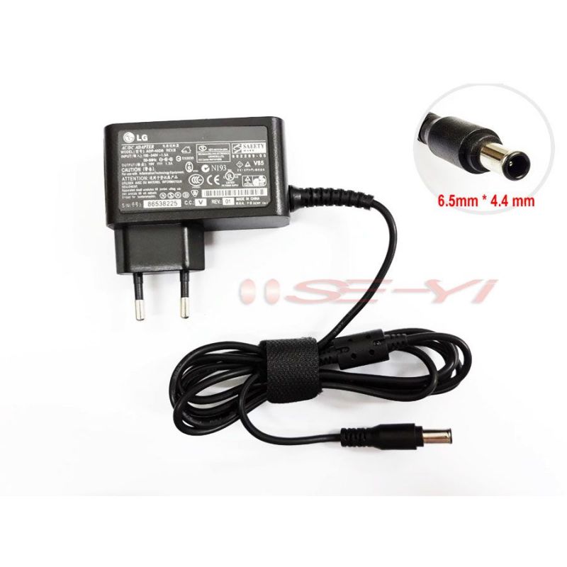 Adaptor LG 19v 1.3A 6.5mm * 4.4mm with PIN For LED/LCD TV dan Monitor Samsung Model WALL Adaptor LG 19v 1.3A 6.5mm * 4.4mm with PIN For LED/LCD TV dan Monitor Samsung Model WALL